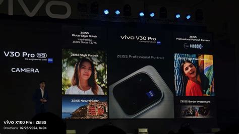 ราคาไทย Vivo V30 และ Vivo V30 Pro กล้อง 50mp ทุกระยะ ตัวท็อปได้เลนส์จาก