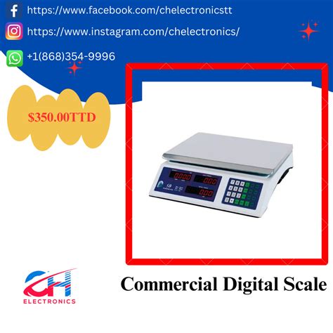 commercial digital scale