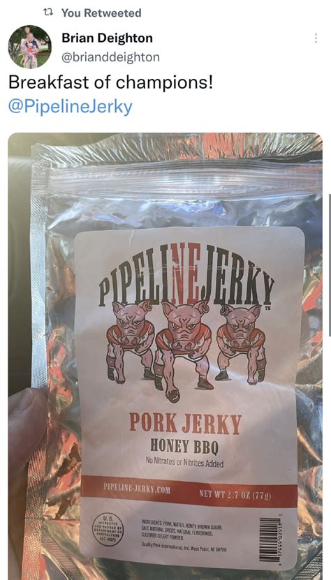 Products Pipeline Jerky