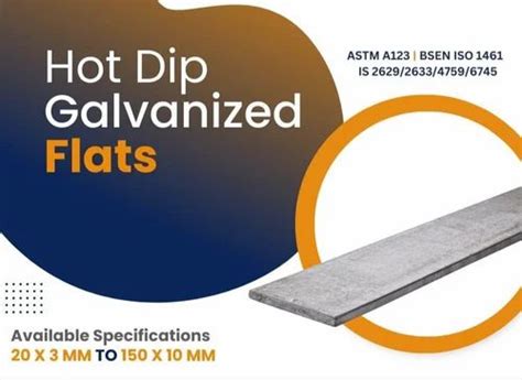 Hot Dip Galvanized Flat Bar At Kg Galvanized Iron Flat Bar In