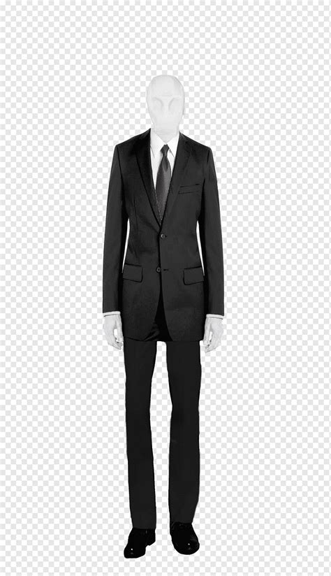 Slenderman Graphy Slender Man Necktie Formal Wear Suit Png PNGWing