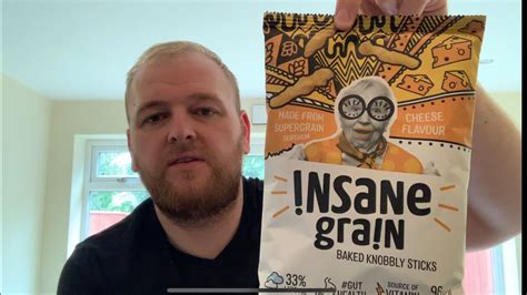 Insane Grain Cheese Flavour Baked Nobbly Sticks Review YouTube