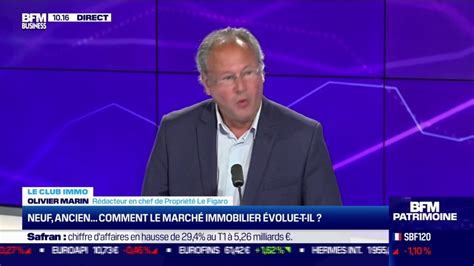 Neuf Ancien Comment Le March Immobilier Volue T Il