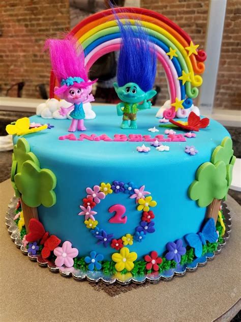 Trolls Cake Ideas