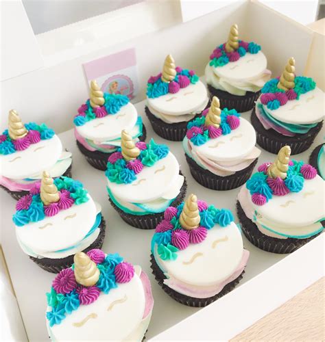 Purple Unicorn Cupcakes Complete Deelite