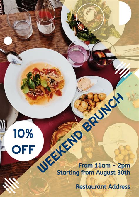 Weekend Brunch Flyer | Flyer Template