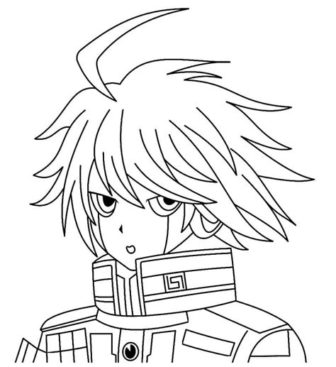 Danganronpa Kibo Coloring Page Download Print Or Color Online For Free