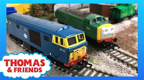 D7101 And D261 Thomas And Friends Hornby Trains Pulling Chuggington Ho