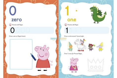 Peppa Pig Wipe Clean First Numbers Booky Wooky