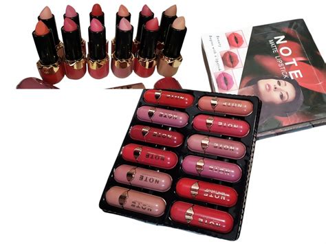 NUDE Zestaw 12 X Pomadka Satin Matt MATOWA 12 KOL 10928397929 Oficjalne Archiwum Allegro