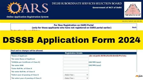 Dsssb Application Form 2024 Apply Online Link For 4214 Ja Tgt Pgt