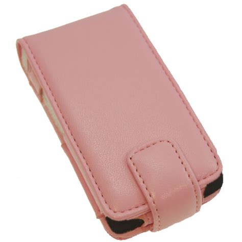 Samsung Tocco Ultra Leather Flip Case Pink