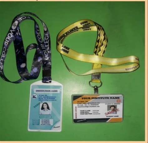 Rectangular School Identity Card Printing Service 1000 2 G Rs 39