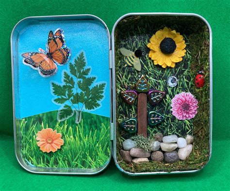 Mini Diorama garden - Etsy