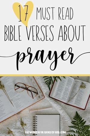 All Time Favorite Bible Verses About Prayer