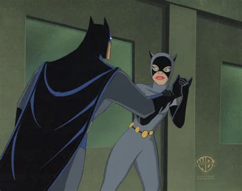 BATMAN ANIMATED SERIES Original Production Cel Catwoman Scareface