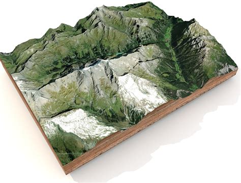 Mountain landscape Liechtenstein 3D model | CGTrader