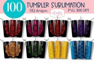 Mega Bundle Tumbler Sublimation Png Graphic By Amorclipart Creative