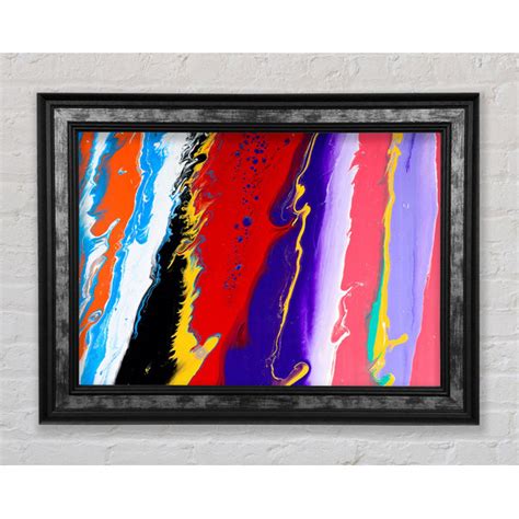 Perspections Gerahmtes Leinwandbild Sea Of Colours 1 Wayfair De