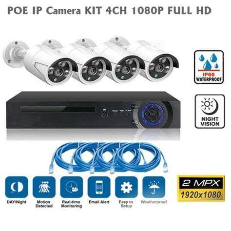 POE KIT 4CH - Power Over Ethernet Surveillance - Gadget House Nepal