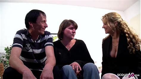 Real German Mature Wife With Big Natural Tits Suprised To FFM Threesome Casting Youporn