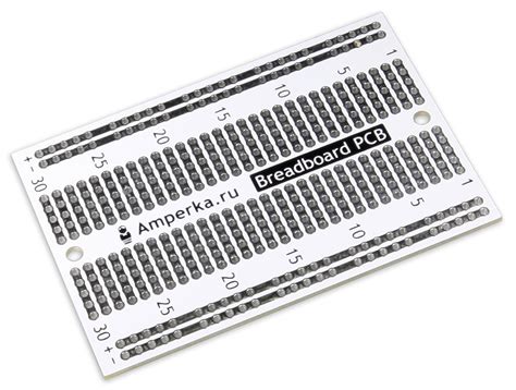 Макетная плата Breadboard PCB (400 точек) / Купить с доставкой по ...