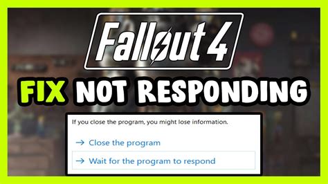 How To Fix Fallout Not Responding Youtube