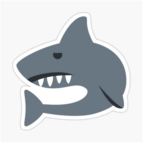 shark sticker  sale  stitchmoji redbubble