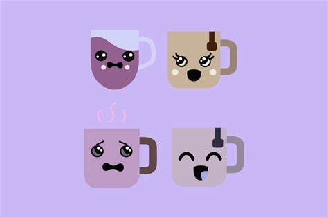 Kawaii Hot Chocolate Icon Graphic By Rainbow Cake433 Creative Fabrica