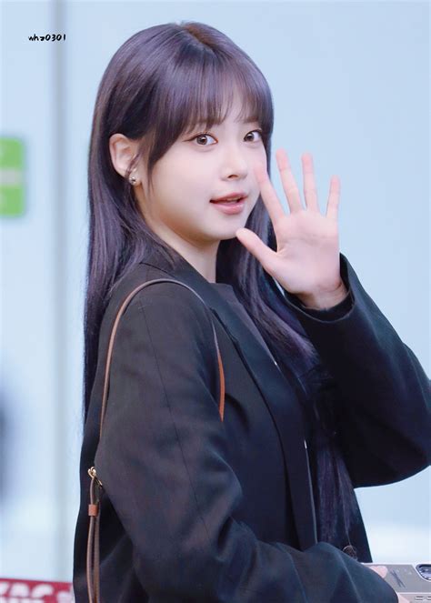 240316 Le Sserafim Eunchae At Gimpo International Airport Kpopping