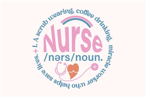 Nurse Funny Meaning Svg Png Design Graphic By Mharif · Creative Fabrica