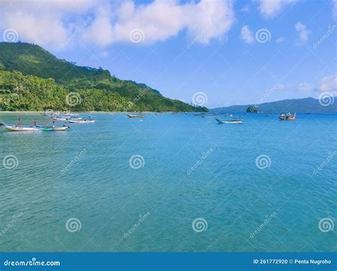 Blue Sea On A Scorching Hot Day Stock Photo Image Of Scorching Blue