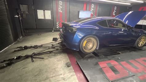 toyota  turbo dyno run greddy  kit youtube