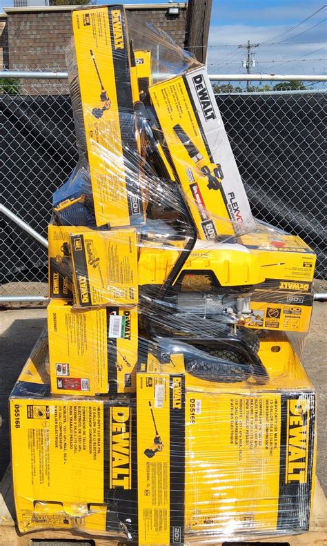 DEWALT TOOL PALLET - LOT ID:110202 - Untested Customer Returns - Texas