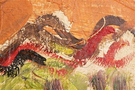 Reclining Nude Oil On Canvas