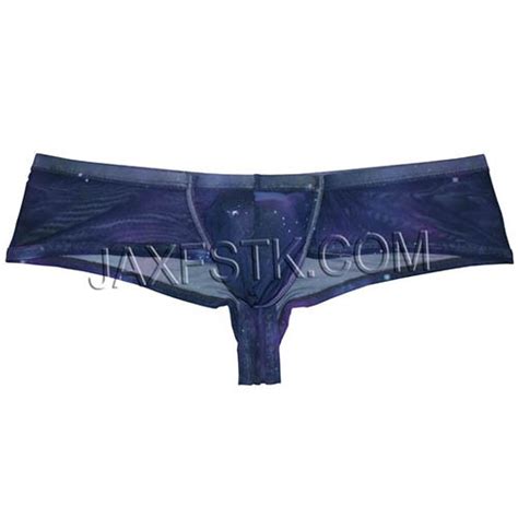 Sexy Mini Bikini Men S Starry Sky Mesh Pouch Boxers Briefs Underwear