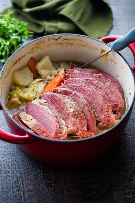 Corned Beef And Cabbage Recipe Easy Beef Brisket Recipe