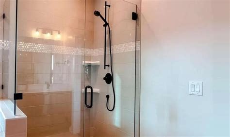 how to install glass shower