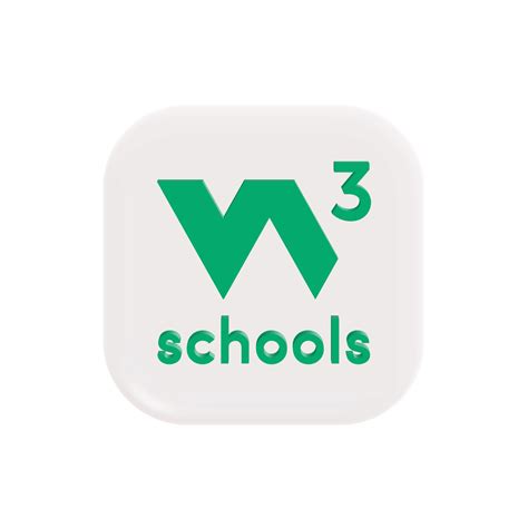 wschools transparent logo  png