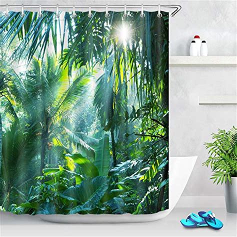 Le Meilleur Rideau De Douche Jungle Pour Votre Salle De Bains Domoguide