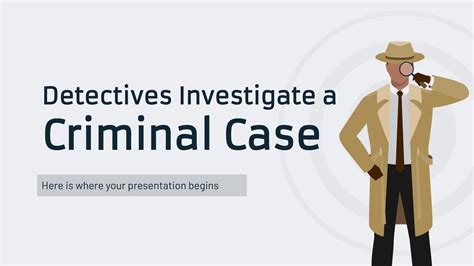 Plantillas Sobre Detectives Para Google Slides Y PowerPoint