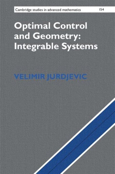 Optimal Control And Geometry 9781107113886 Velimir Jurdjevic Boeken