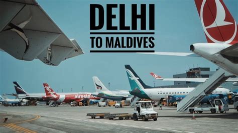 Unbelievable Delhi To Maldives Flight Takeoff Landing Delhi