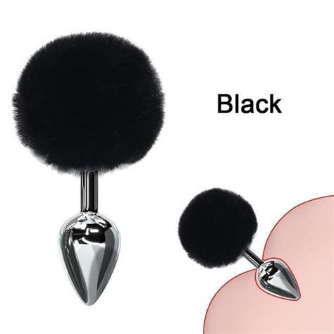 Plug Anal Sexy Queue De Lapin En Acier Inoxydable Et Bouchons De Fesses