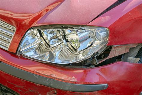 Broken Headlights Accident Stock Image Image Of Broken 278520749