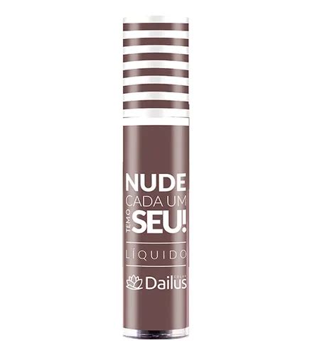 Dailus Batom L Quido Nude Cada Um Tem O Seu Cinza Vinil Mercadolivre