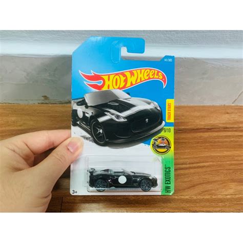 Hot Wheels 15 Jaguar F Type Project 7 Model Car In Black Shopee Malaysia