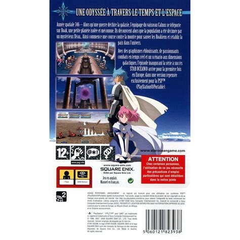 Star Ocean First Departure Jeu Console Psp Cdiscount Jeux Vidéo