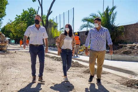 Soledad Mart Nez Recorri Las Obras De Renovaci N En El Paseo De La