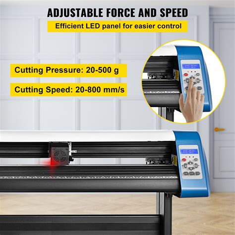 Vevor Vinyl Cutter 53 Inch Plotter Machine Automatic Paper Feed Vinyl